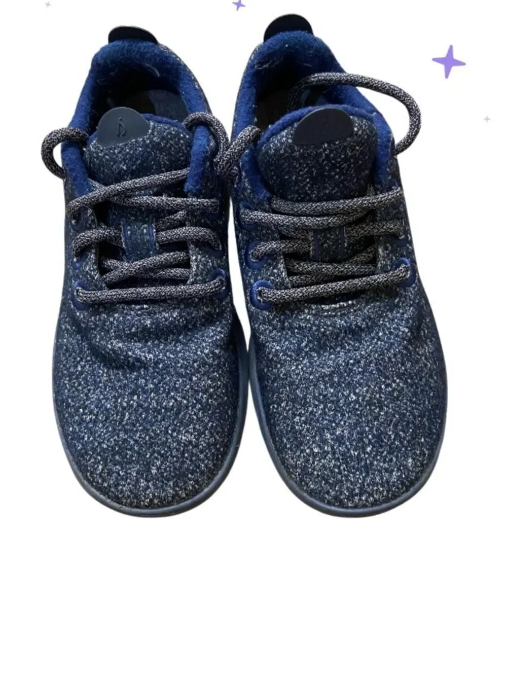 allbirds women Blue Knit Sneakers Sz 6